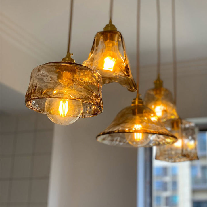 BowLift | Oval Crystal Ceiling Light in Black - Stylish Lighting for Living Room and Dining Room