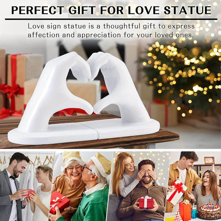 Chic Heart Support - Modern Finger Bookends in Gold Bowlift