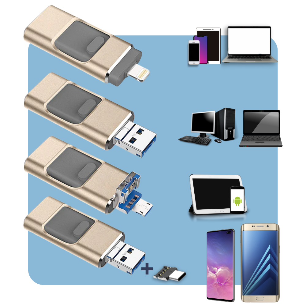 BowLift | 4 in 1 USB flash drive