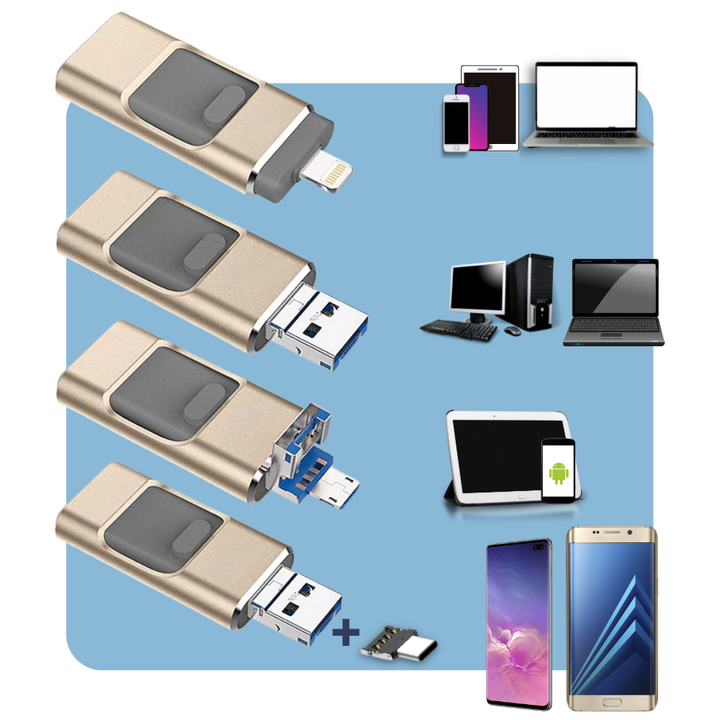 BowLift | 4 in 1 USB flash drive