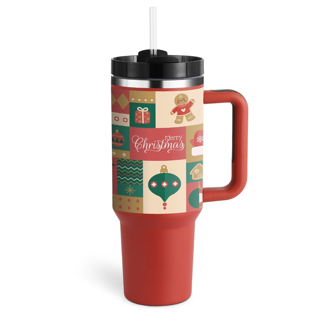 BowLift | Insulating Mug with Handle and Straw - ChillMate