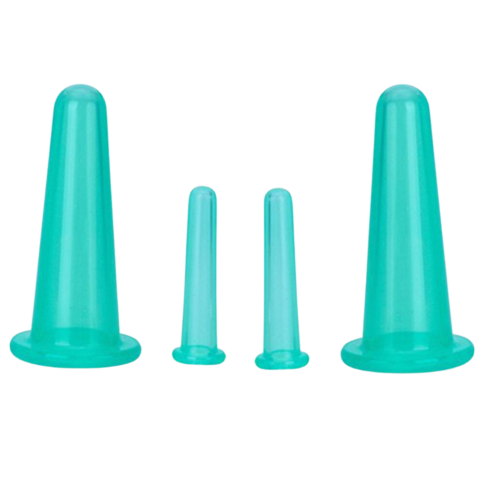 BowLift | 4 Silicone Cups for Facial Massage Cupping