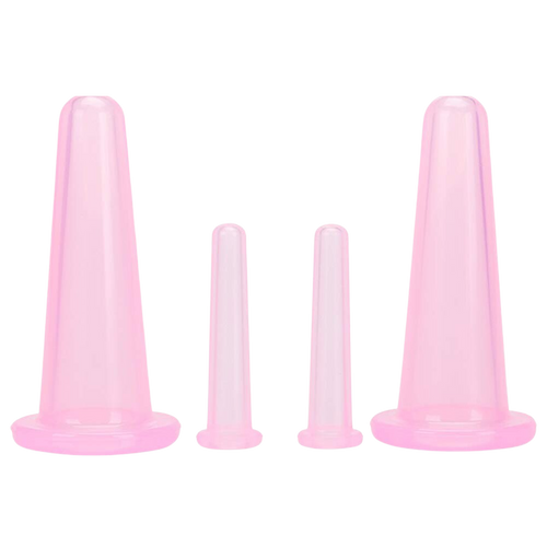 BowLift | 4 Silicone Cups for Facial Massage Cupping