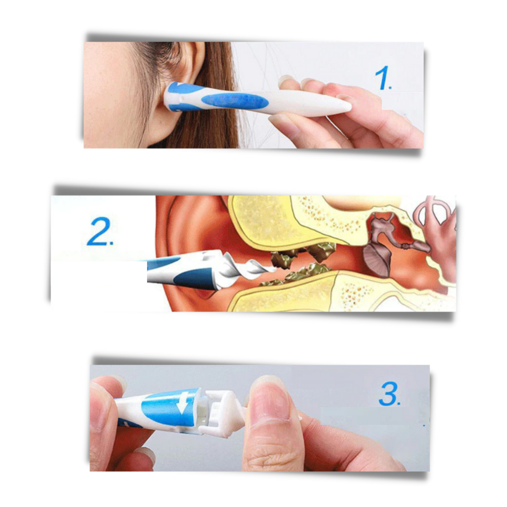 BowLift | Silicone Spiral Ear Cleaner