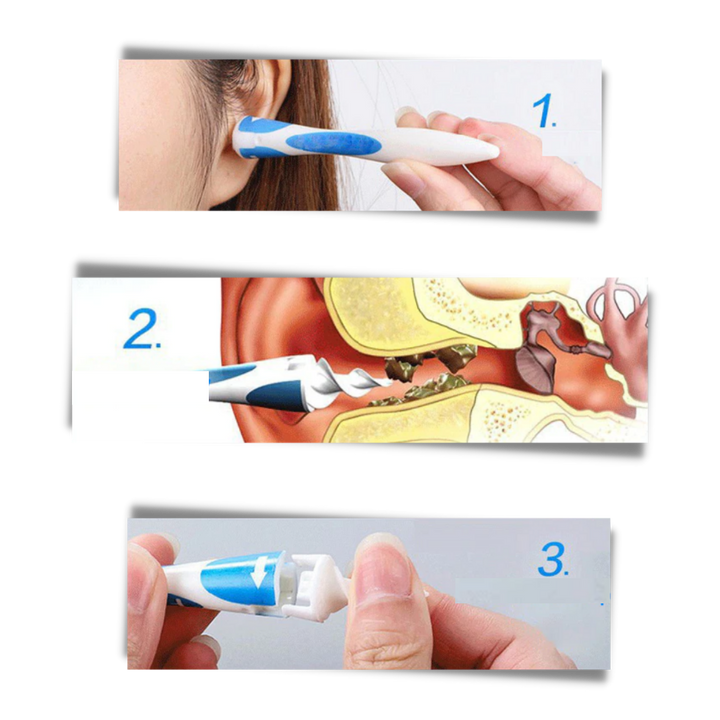 BowLift | Silicone Spiral Ear Cleaner