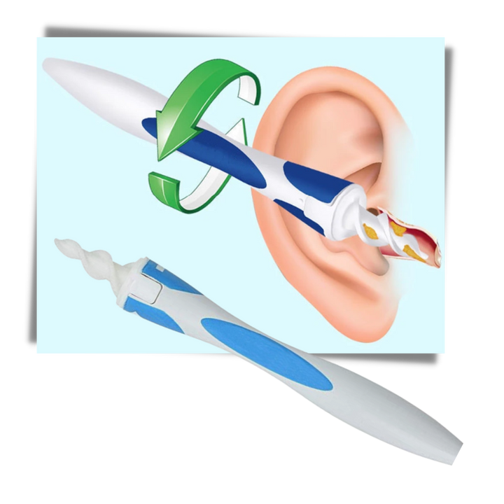 BowLift | Silicone Spiral Ear Cleaner