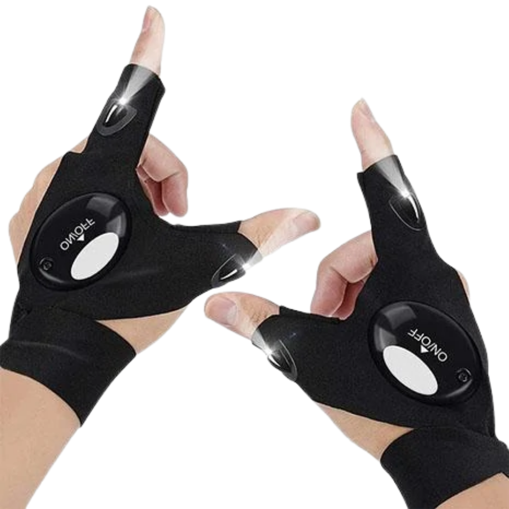 BowLift | Set of LED gloves with waterproof lights