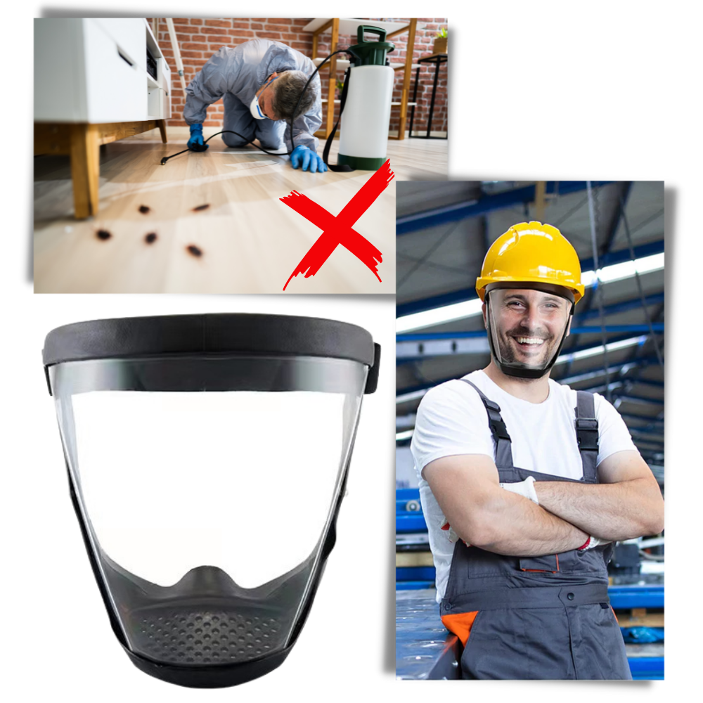 BowLift | Transparent Protective Full Face Shield