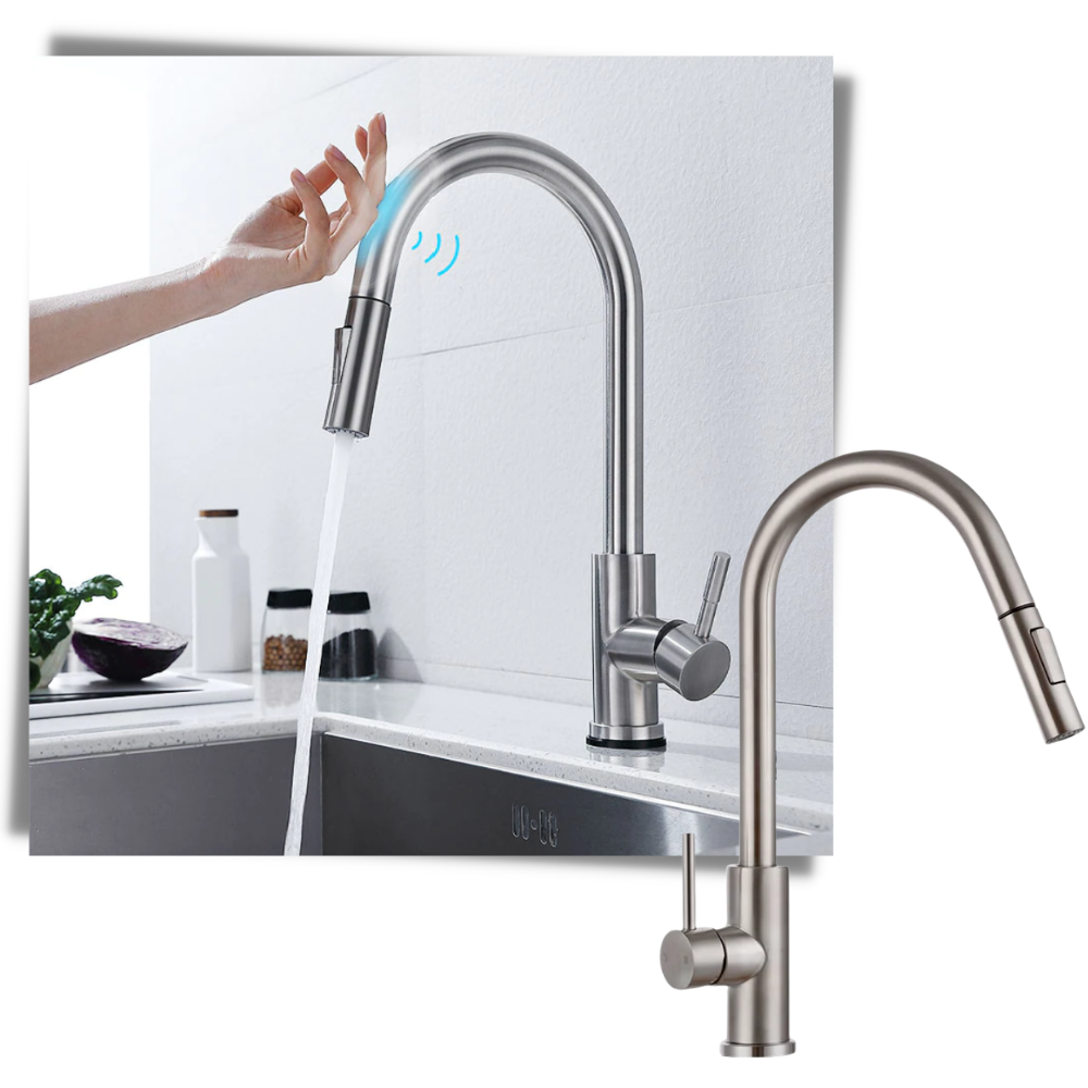 BowLift | Flexible Kitchen Faucet with Sensor