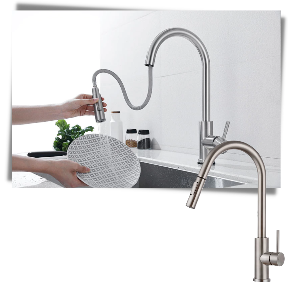 BowLift | Flexible Kitchen Faucet with Sensor