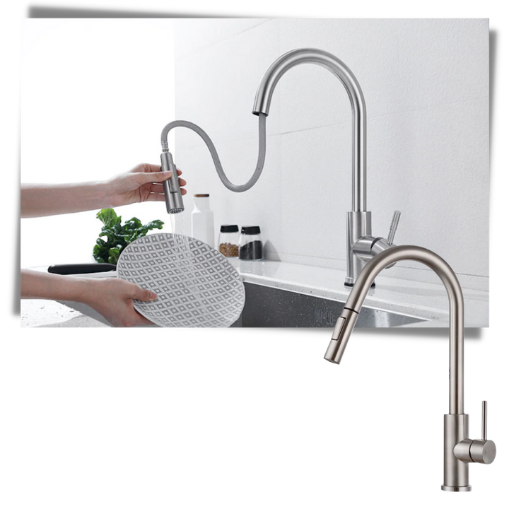 BowLift | Flexible Kitchen Faucet with Sensor