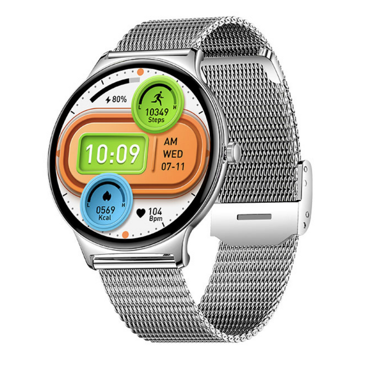 BowLift | SlimFit Ultimate Smartwatch – Ultra-thin, Health Monitoring & AMOLED Display