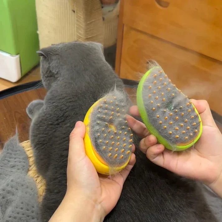 3-in-1 Steam Care Brush | Ultimate Tool for Pet Care | Bowlift