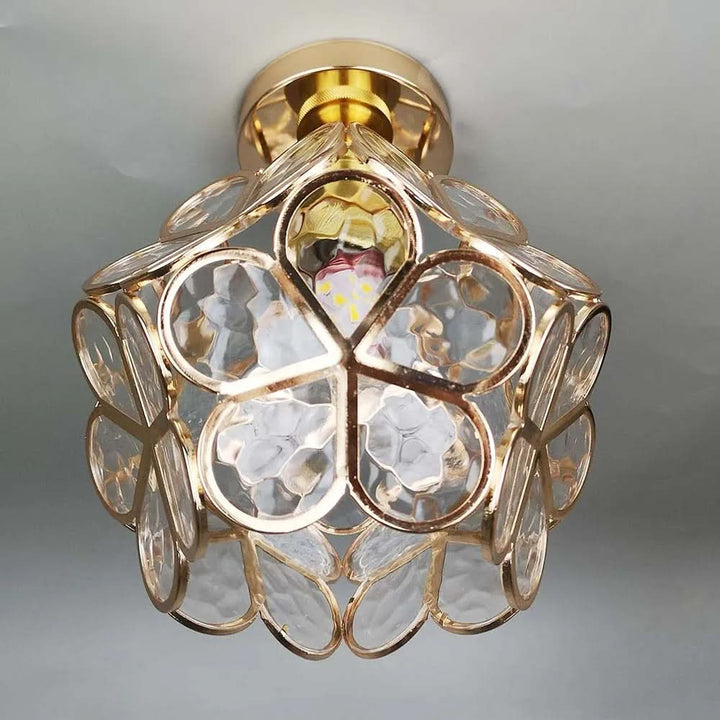 BowLift | Flowers Style Glass Hallway Ceiling Light