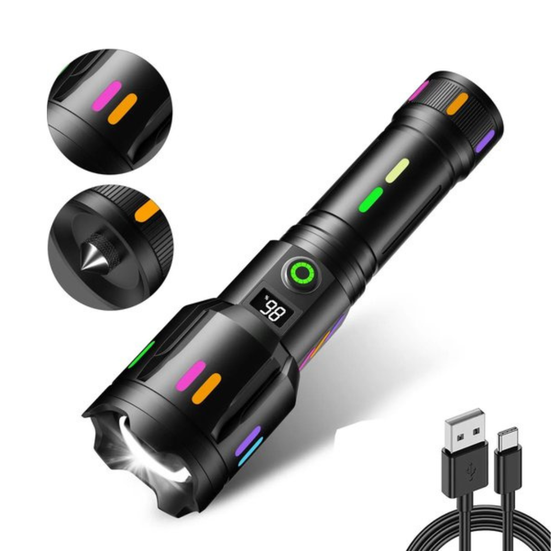 LumenPro – Krachtige LED Zaklamp voor Avontuur Bowlift