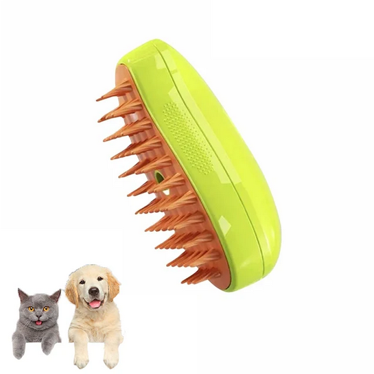 3-in-1 Steam Care Brush | Ultimate Tool for Pet Care | Bowlift