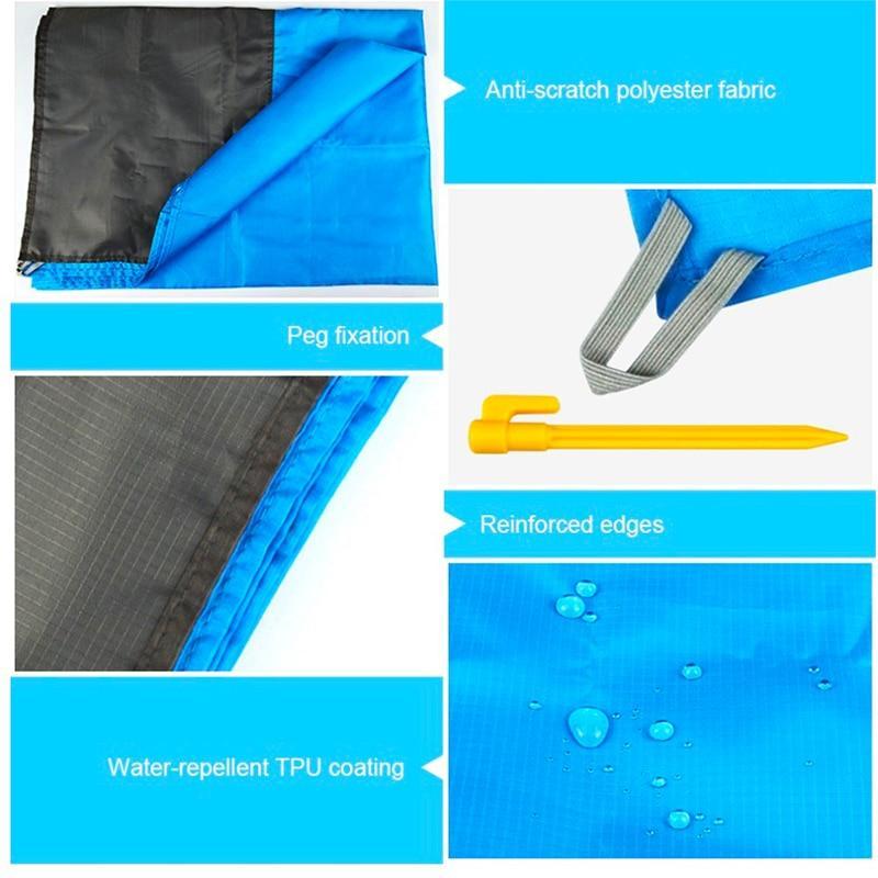 Sandproof Lightweight Beach Blanket Bowlift