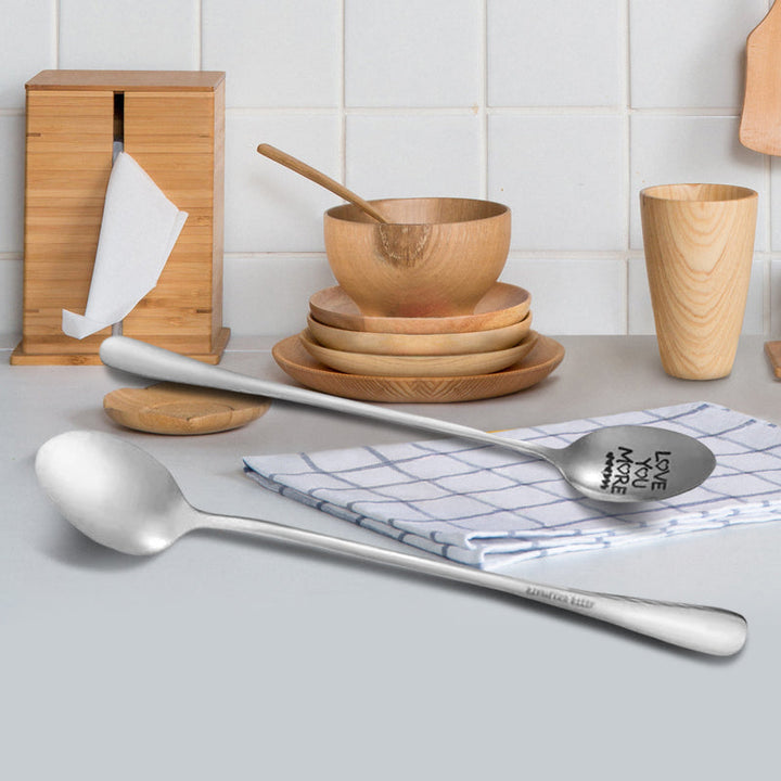 BowLift | Love You More' Engraved Spoon