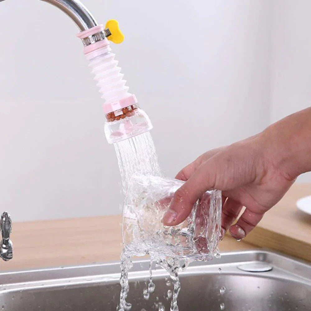360 Rotary Kitchen Shower Faucet Bowlift