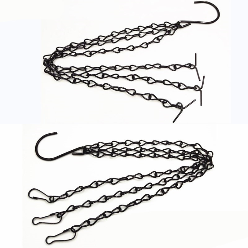 BowLift | Stable Plant Hangers with Chains – Robust Suspension for Flower Pots and Garden Plants