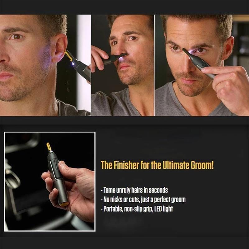 BowLift | Ultra-Thin Precision Trimmer – Professional Grooming for Beard, Nose & Eyebrows