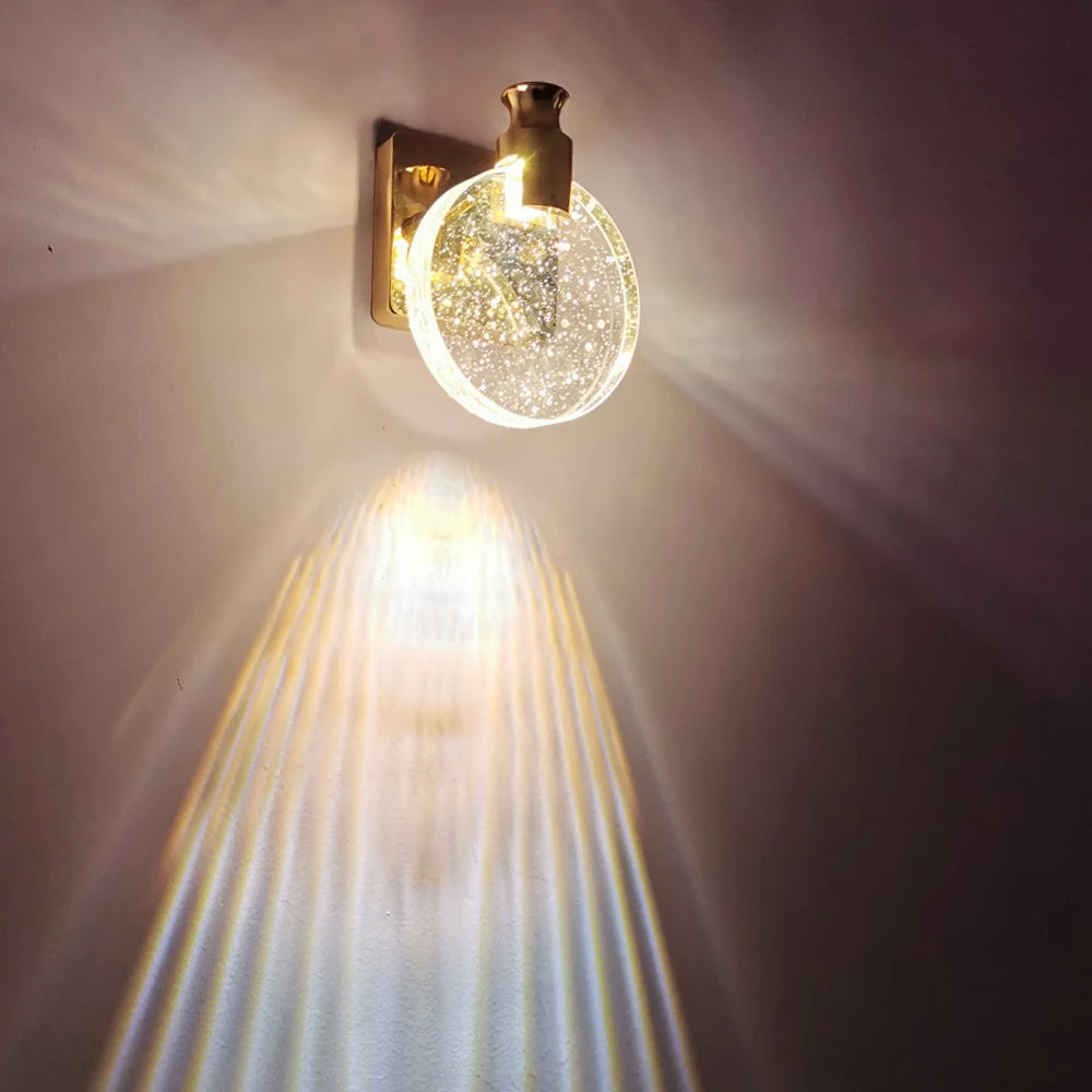 BowLift | LED Wall Light CircuLux | Round Design | Gentle Light | 13–16 cm Ø