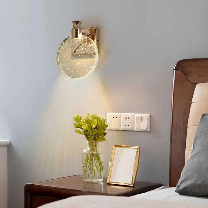 BowLift | LED Wall Light CircuLux | Round Design | Gentle Light | 13–16 cm Ø