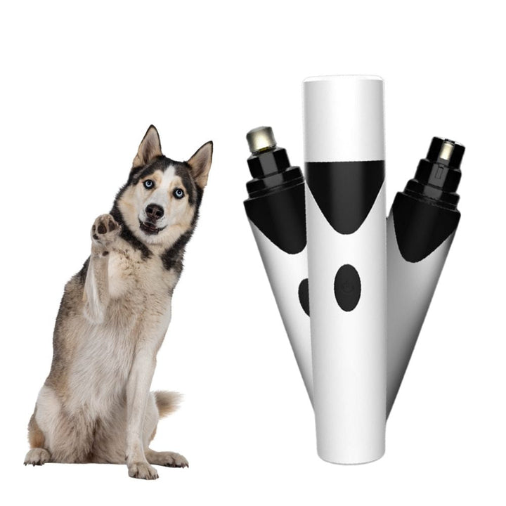 BowLift | Silent Dog Nail File with Adjustable Speed and Diamond Tip for Safe Claw Care