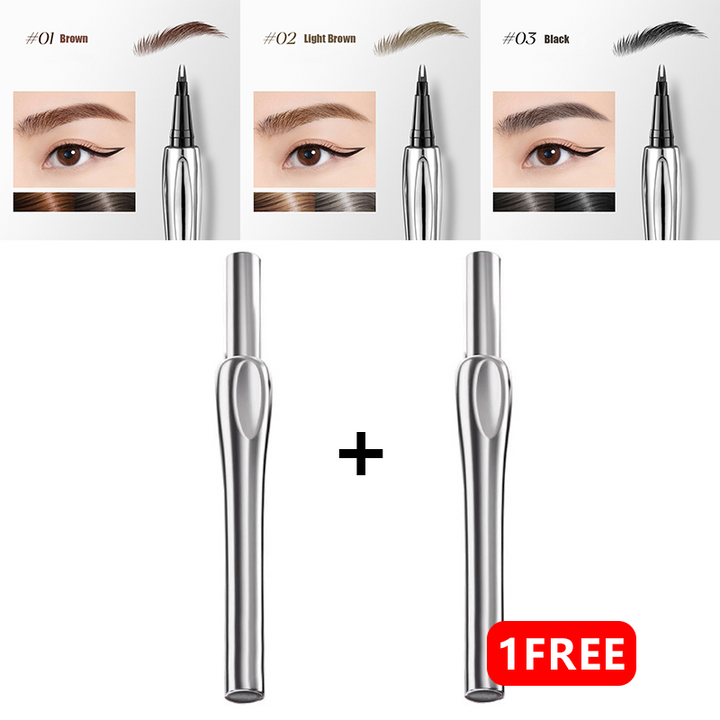 Improved Natural Waterproof Eyebrow Pencil with Micro-Fine Tip (super) Bowlift