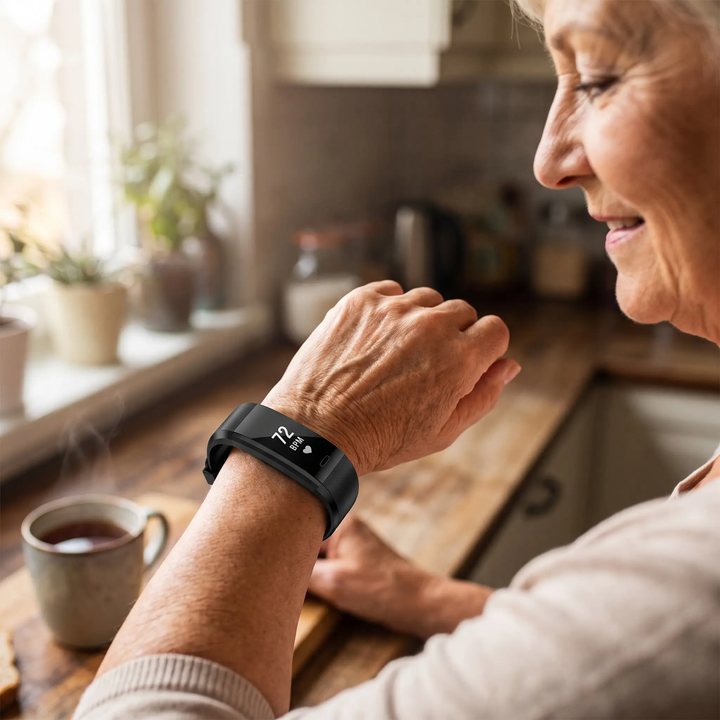 Senior Smartwatch with Heart Rate & Blood Pressure Monitoring | Bowlift