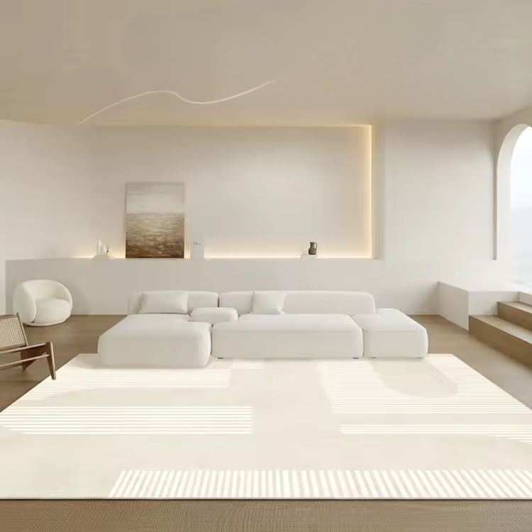 BowLift | Japanese Minimalist Large Area Rug Soft Fluffy Nonslip for Living Room and Bedroom