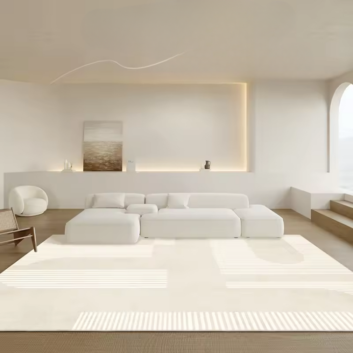 BowLift | Japanese Minimalist Large Area Rug Soft Fluffy Nonslip for Living Room and Bedroom