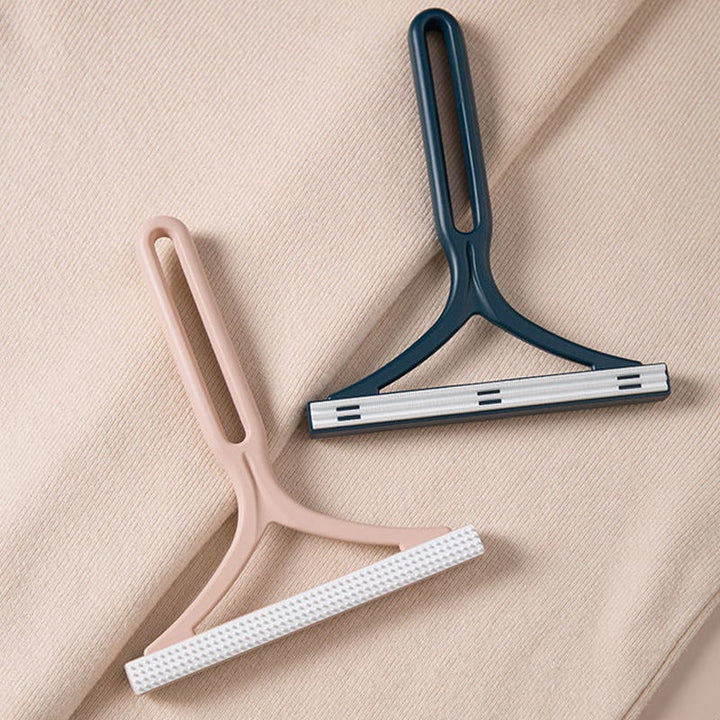 BowLift | Fabric Scissors and Lint Remover for Clothing – Portable Tool with Three-Layer Brushes for Efficient Fabric Care