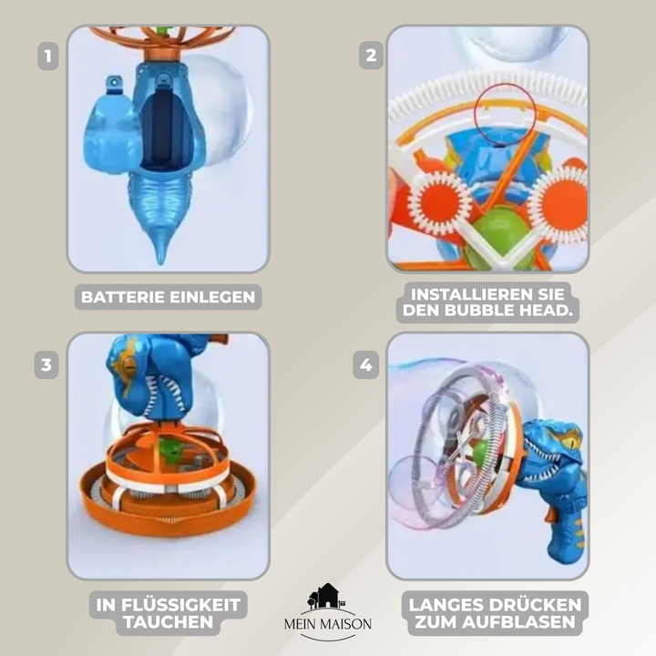 BowLift | DinoBubbles – Magical Bubble Fun for Little Adventurers!