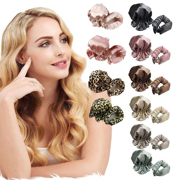 BowLift | Satin heatless curling iron set
