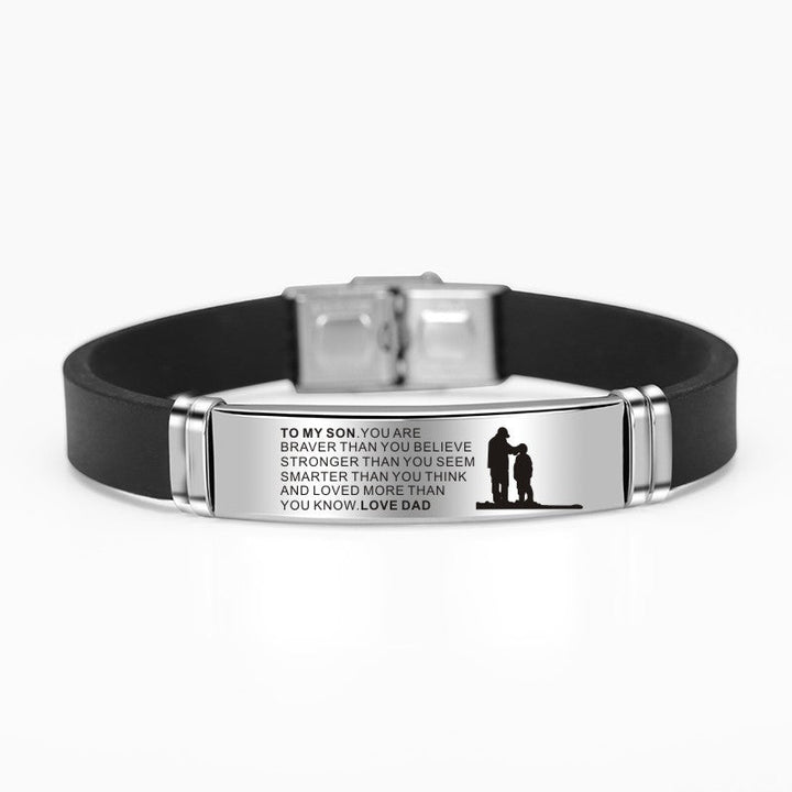 BowLift | To My Son Inspirational Bracelet