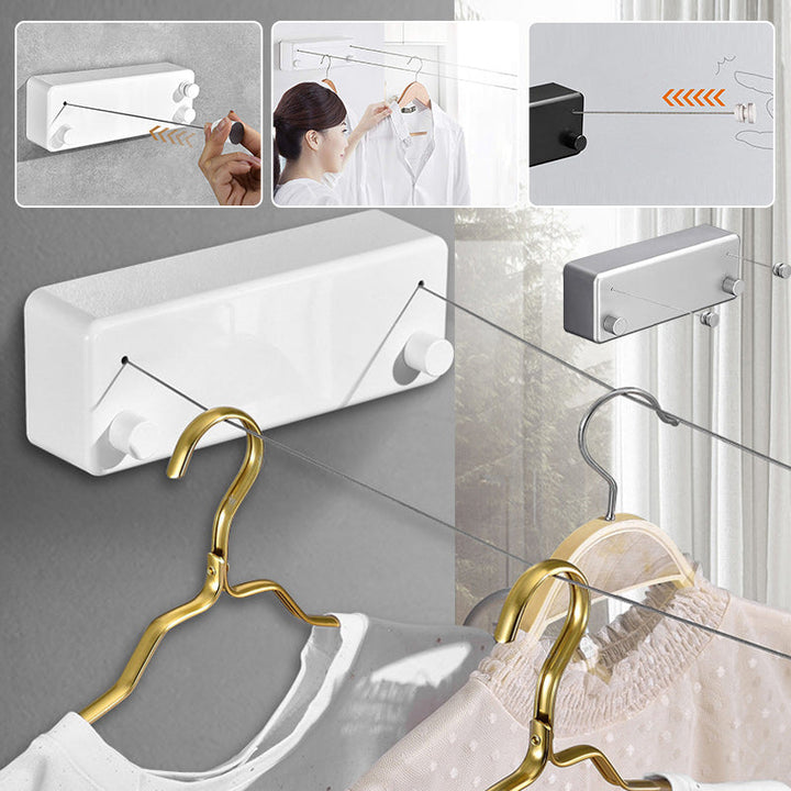 BowLift | Retractable clothesline for indoors/outdoors