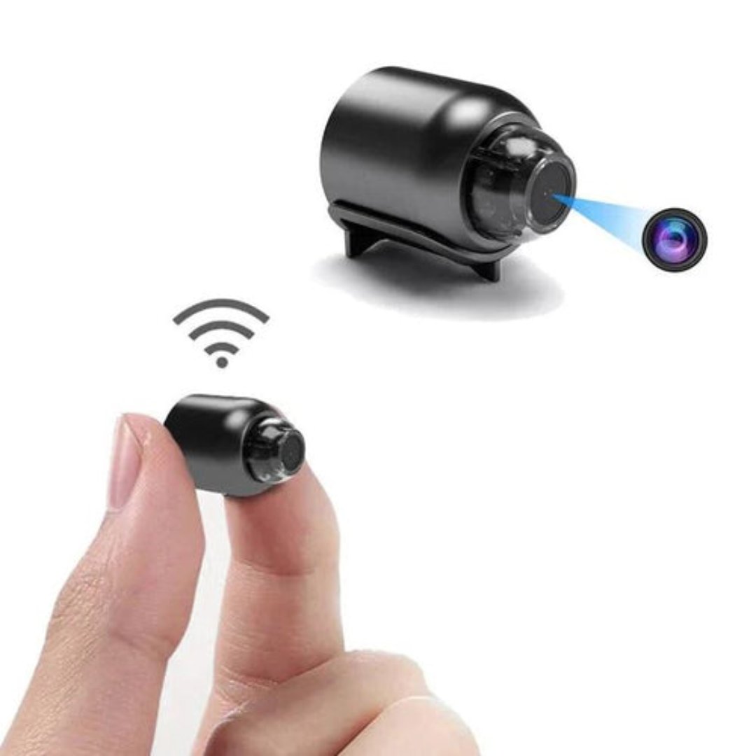 Mini Wireless Hidden Camera with Audio for Home Surveillance
