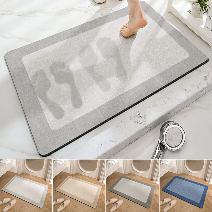 Non-Slip Minimalism Bathroom Floor Mat - Super Absorbent, Easy to Clean | Bowlift