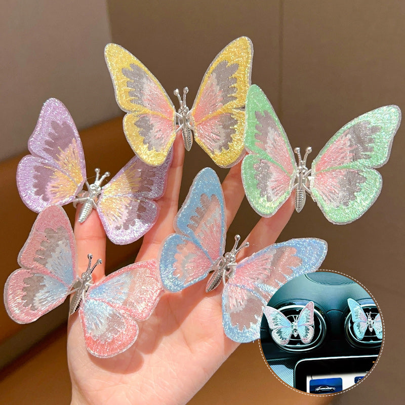 Embroidery Scent Butterfly Decoration | Bowlift