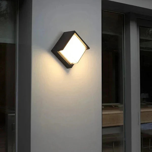 BowLift | Outdoor Wall Light | Waterproof LED Lantern with PIR Motion Sensor | Ideal for Patios, Porches & Walkways