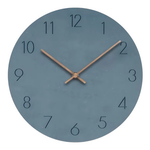 BowLift | Large Wall Clock Wood Modern | Minimalistic Wall Design