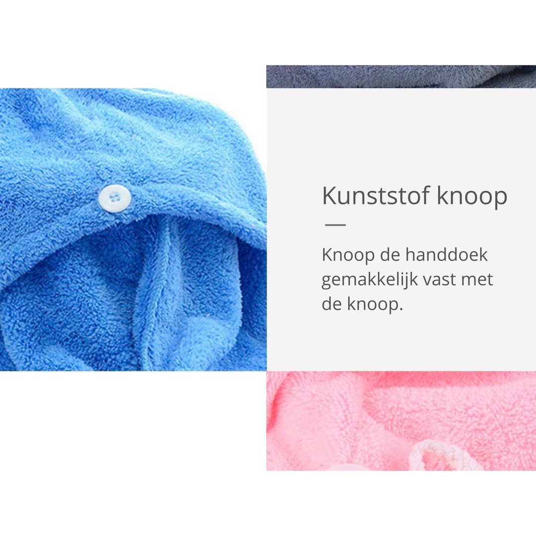 MagicTowel – Sneldrogende Haarhanddoek voor Gezond Haar Bowlift