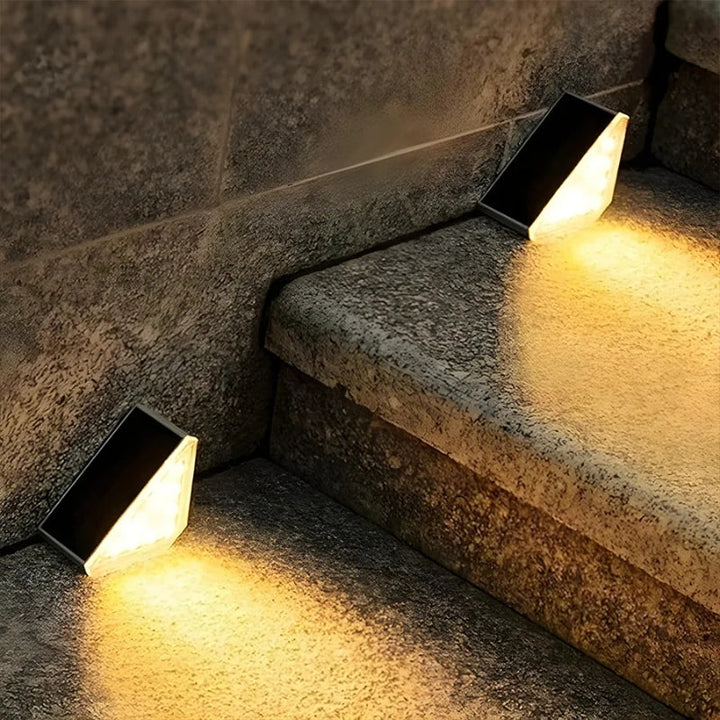 BowLift | Outdoor Solar Stair Lights | Weatherproof, Automatic & Eco-Friendly Lighting for Safe Outdoor Spaces