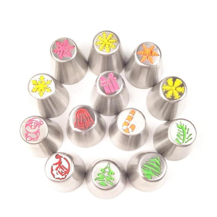 BowLift | Christmas Baking Piping Nozzle Set