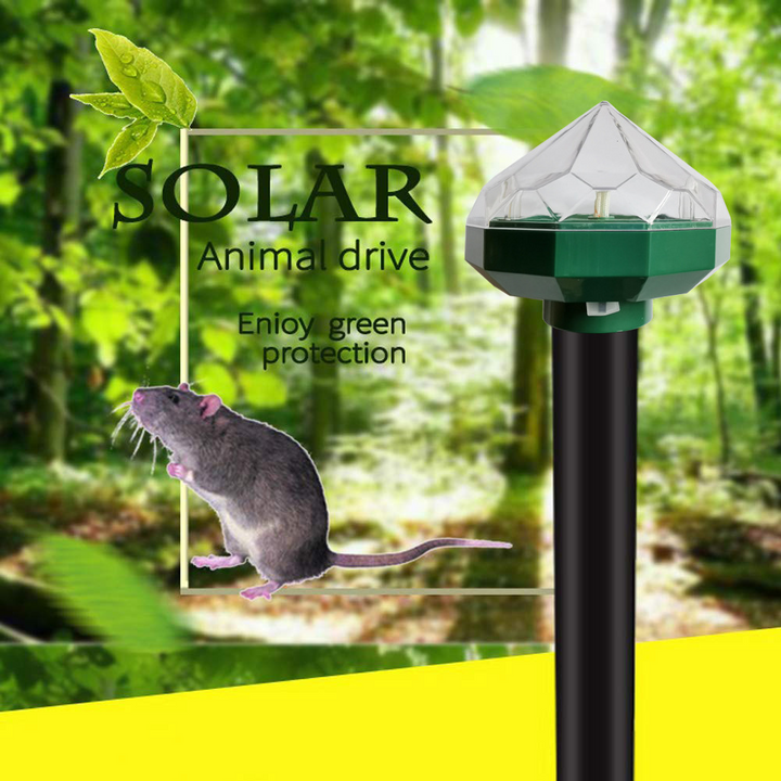 BowLift | Solar-powered animal repeller for garden and yard – Environmentally friendly protection against mice and rodents