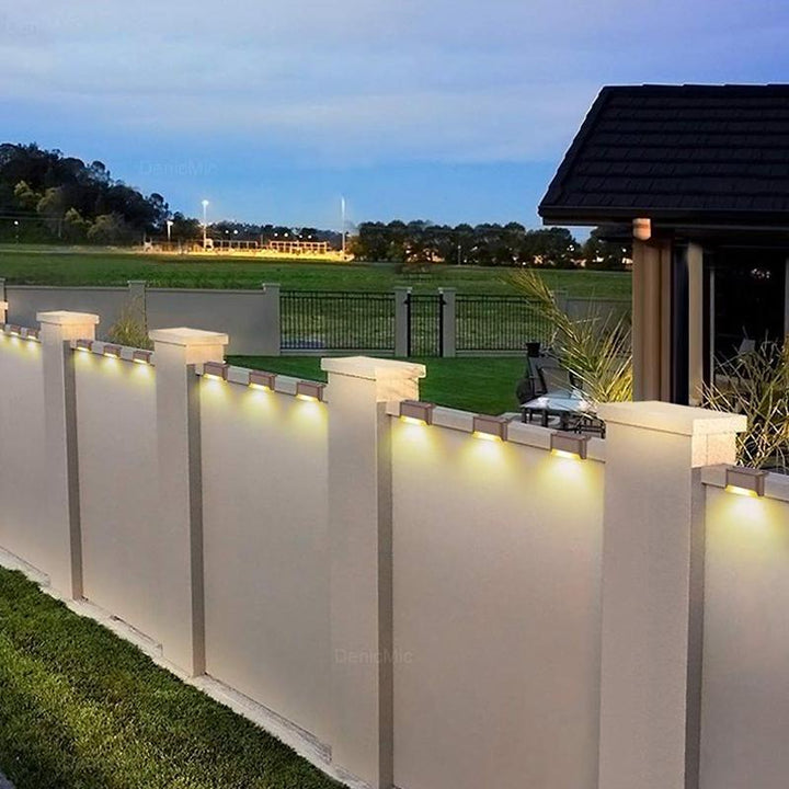 Outdoor Waterproof Stair Solar Lights (4 PCS) | Bowlift