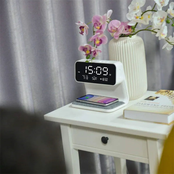 Lamp with clock 3 in 1 | Bowlift