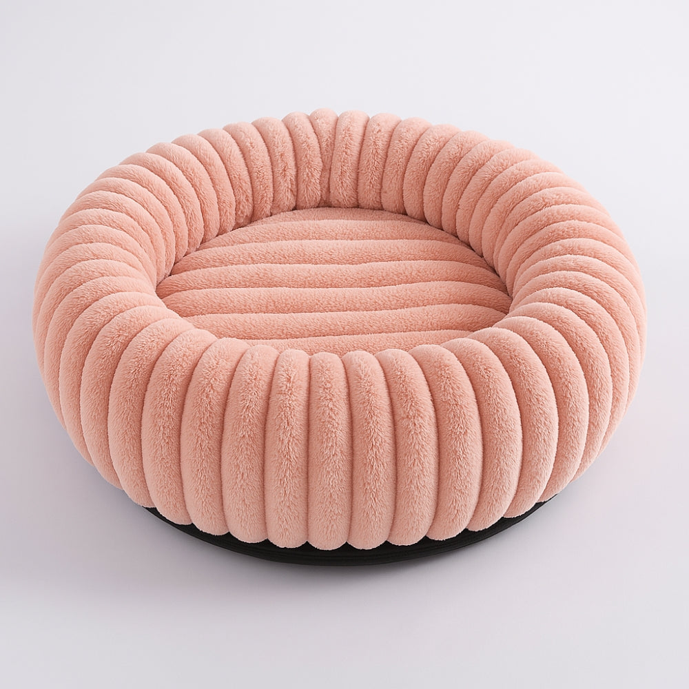 BowLift | Purrfectly Plush Round Pet Bed
