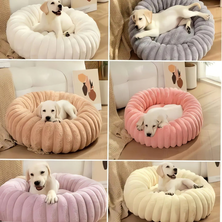 BowLift | Purrfectly Plush Round Pet Bed